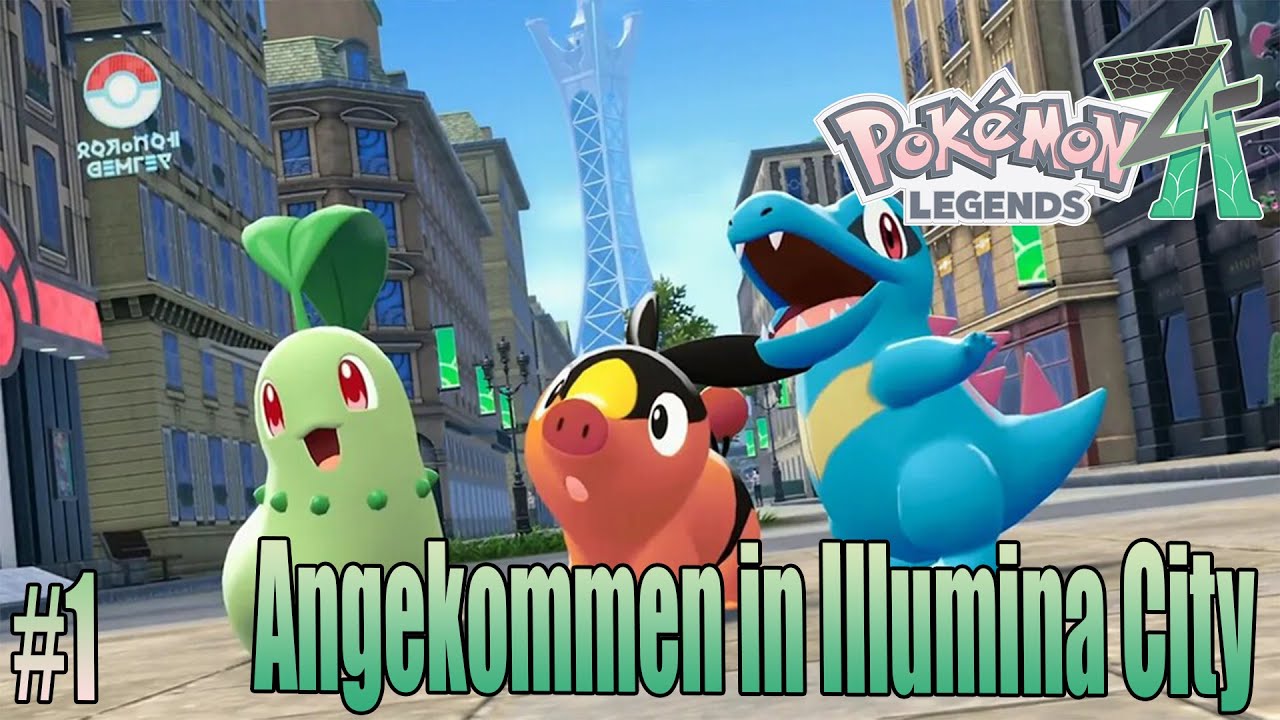 Angekommen in Illumina City! 😂 Pokemon Legenden Z-A #1