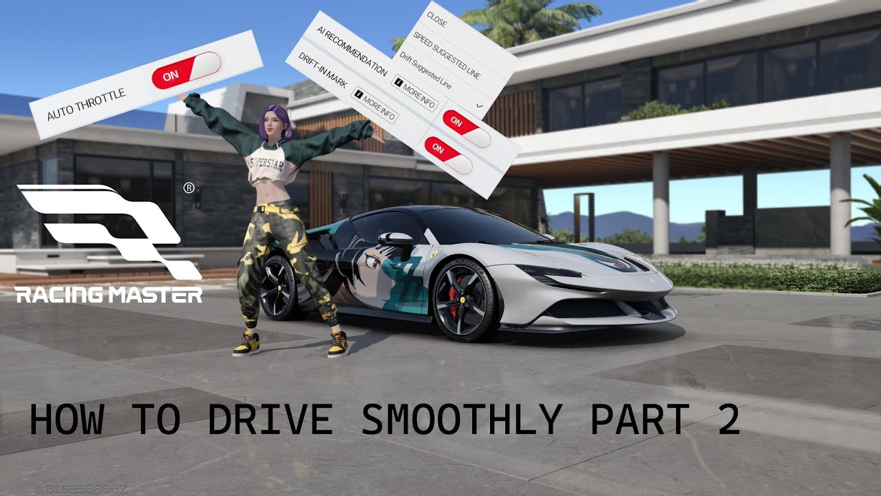Racing Master - How to Drive Smoothly Part 2 (Auto-Throttle)