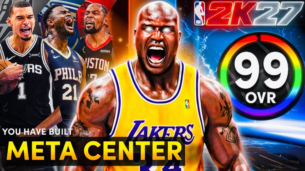 *НОВЫЙ* ЛУЧШИЙ БИЛД ЦЕНТРОВОГО в NBA 2K27! ИМБОВЫЙ БИЛД ЦЕНТРОВОГО!