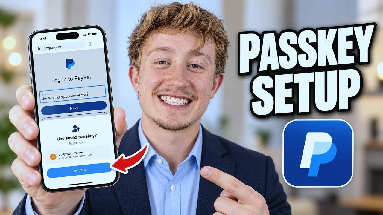 How To Set Up A PayPal Passkey On iPhone - Full Guide