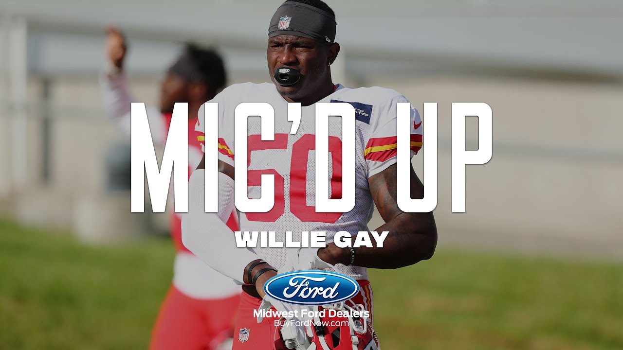 Willie Gay Mic'd Up during Chiefs Training Camp
