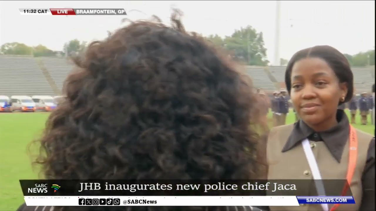 Inauguration of new JMPD Chief, Patrick Jaca underway