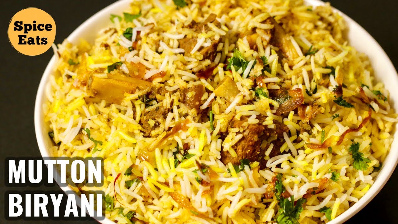 MUTTON BIRYANI | QUICK MUTTON BIRYANI RECIPE | PRESSURE COOKER MUTTON BIRYANI