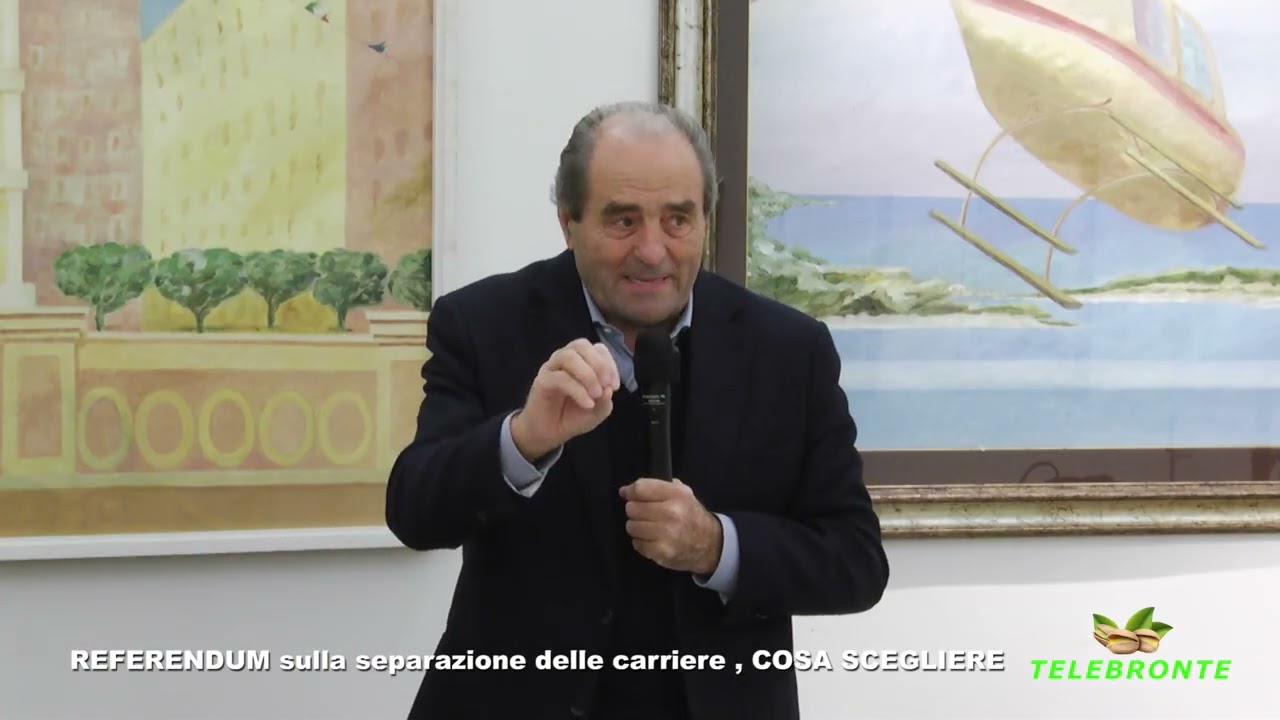 REFERENDUM sulla separazione delle carriere , COSA SCEGLIERE - Bronte (CT) - 06 Marzo 2026