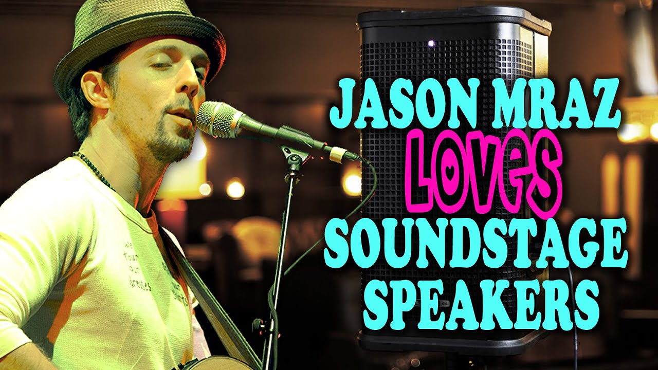 Jason Mraz Loves the Line 6 StageSource Speakers that we use!!