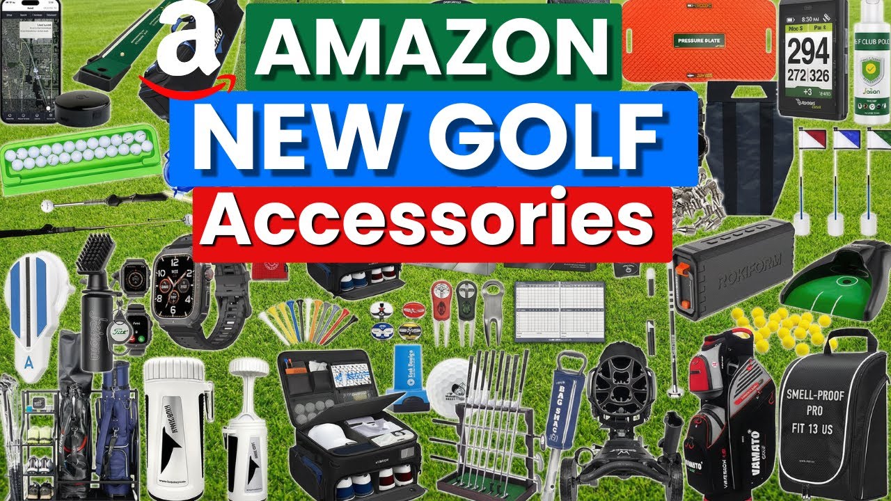 25 Must Have Golf Accessories on Amazon You Need Now!