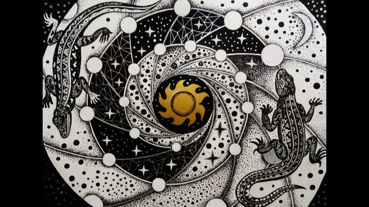 Ink Drawing. Nina Valetova