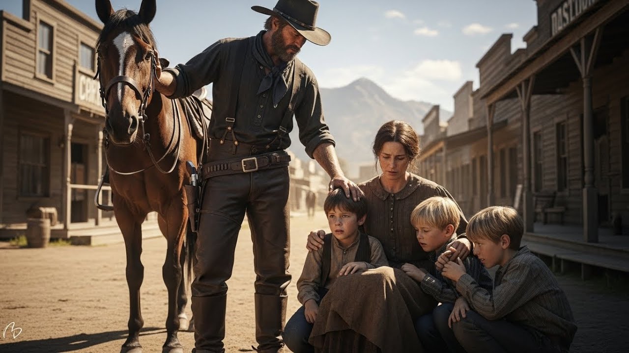 They Turned Away a Widow and Her 3 Sons — A Mountain Cowboy Changed Their Fate