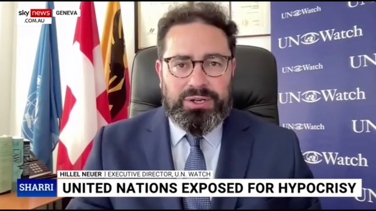 Hillel Neuer on Sky News Australia: 