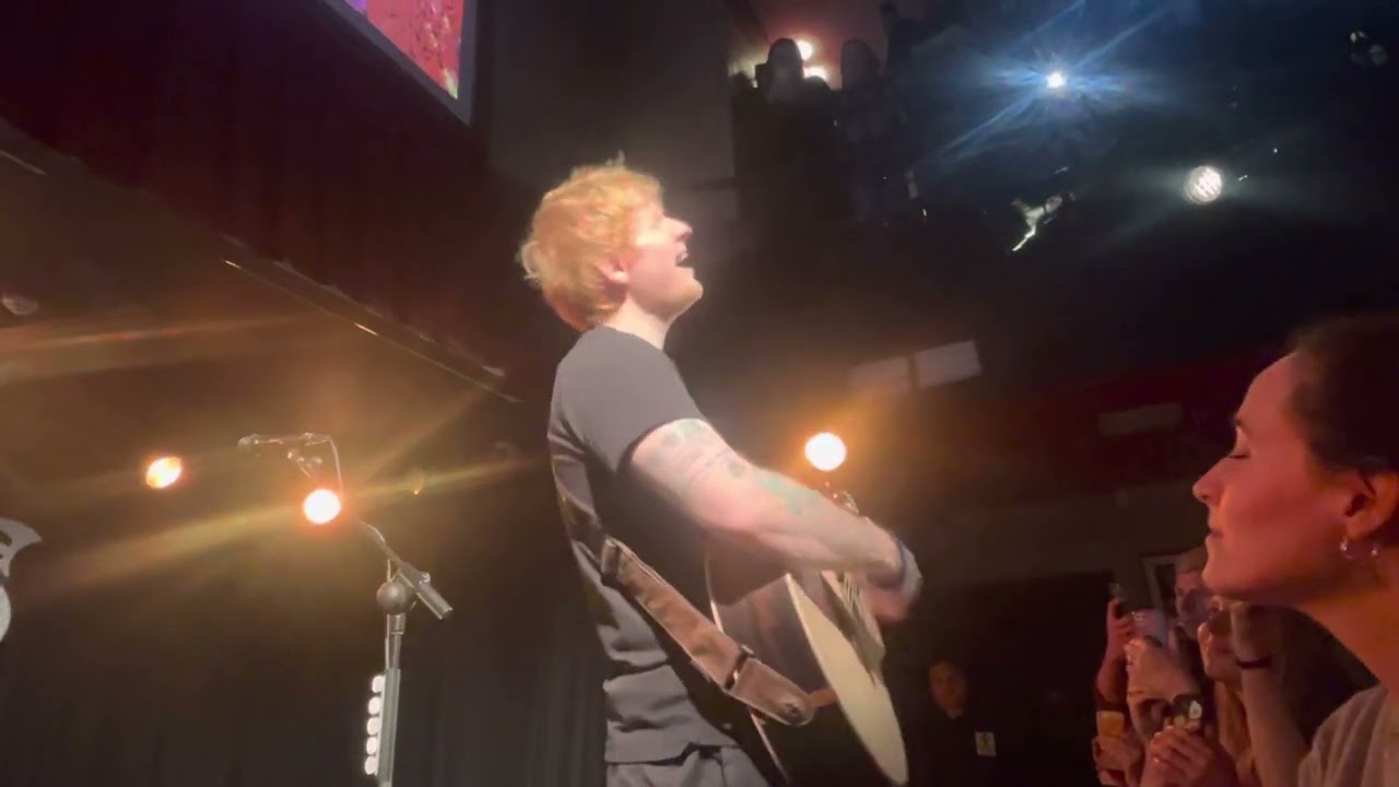 The Parting Glass - Ed Sheeran - Whelans, Dublin 19/04/22