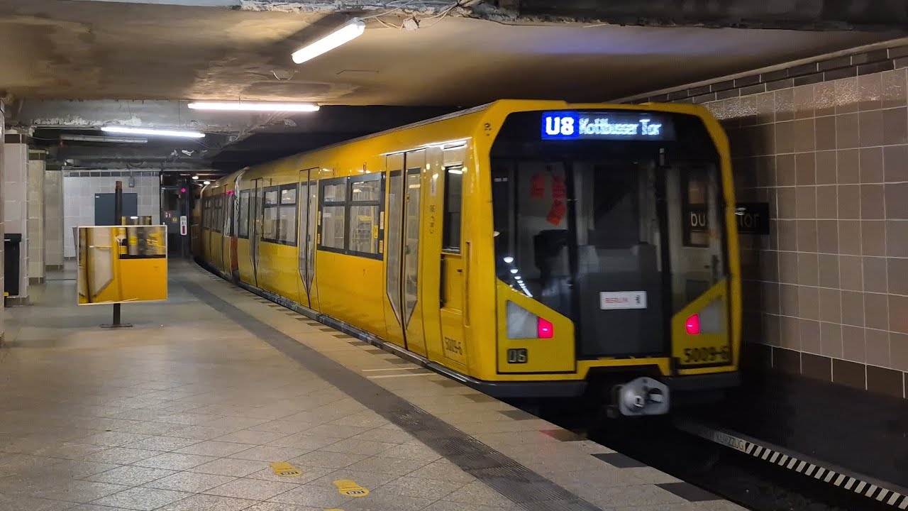 U-Bahn Berlin | Mitfahrt in der U8 von Wittenau bis Kottbusser Tor im H97 5009-6