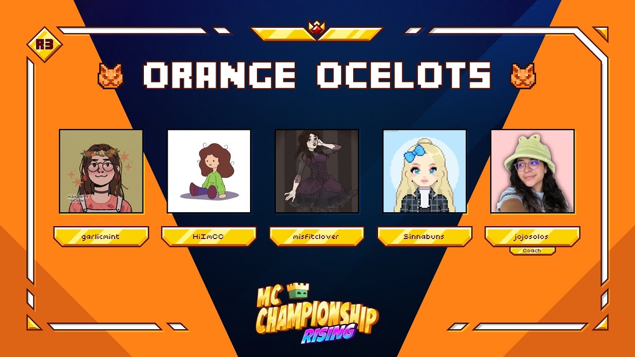MCC Rising 3 Orange Ocelots [6th place, mint POV]