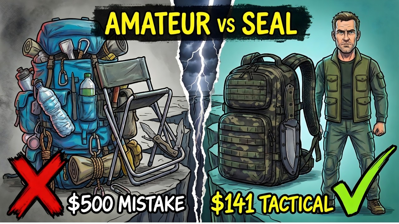 Why Your $500 Bug Out Bag Will Fail: The Exact $141 Navy SEAL Kit (2026)
