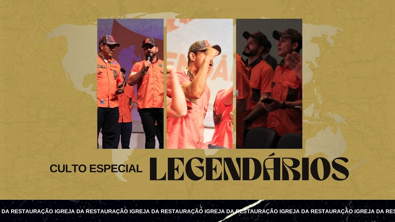 (08/02/2026) CULTO DA FAMÍLIA - RECEPÇÃO LEGENDÁRIOS