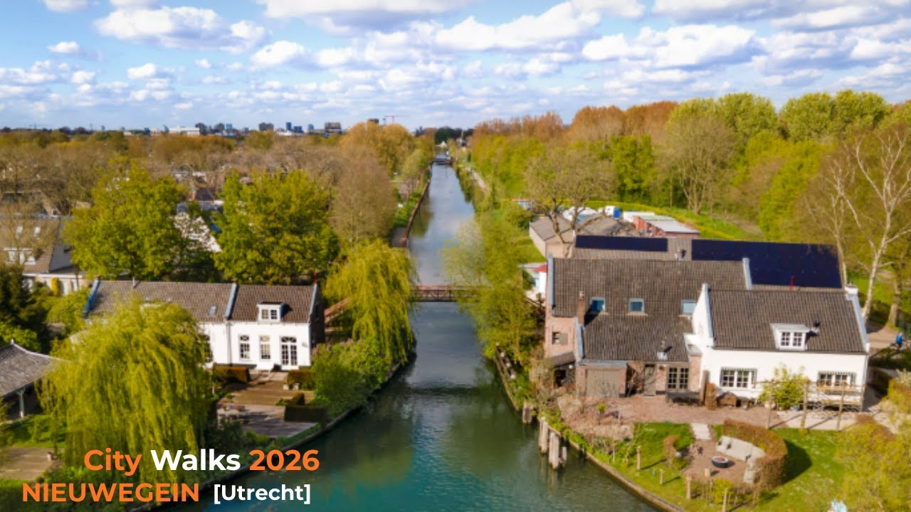 Relaxing Walk in NIEUWEGEIN [Utrecht] 2026 | No Talking | 4K | 🇳🇱 Netherlands