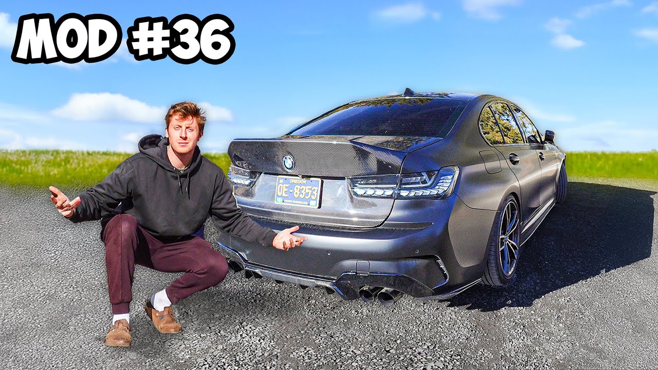 I Put a Carbon Trunk On My M340i