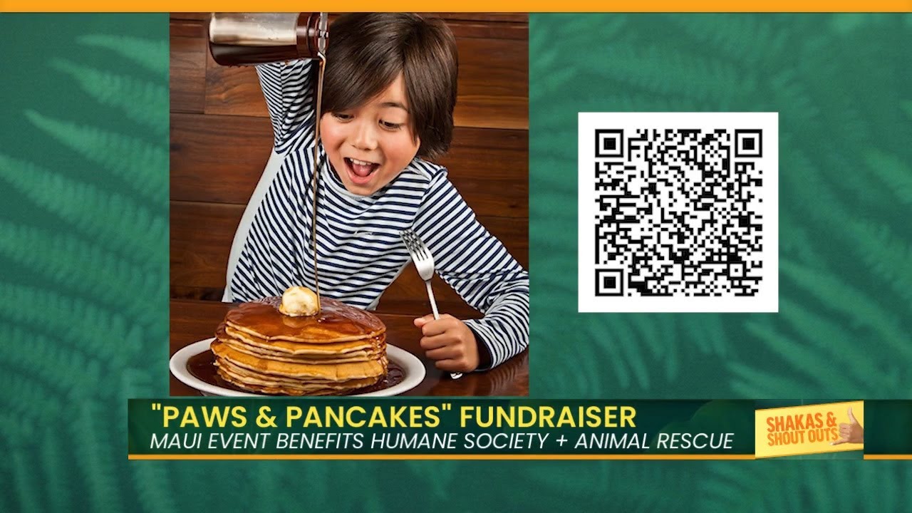 Breakfast for Fur Buddies on Maui