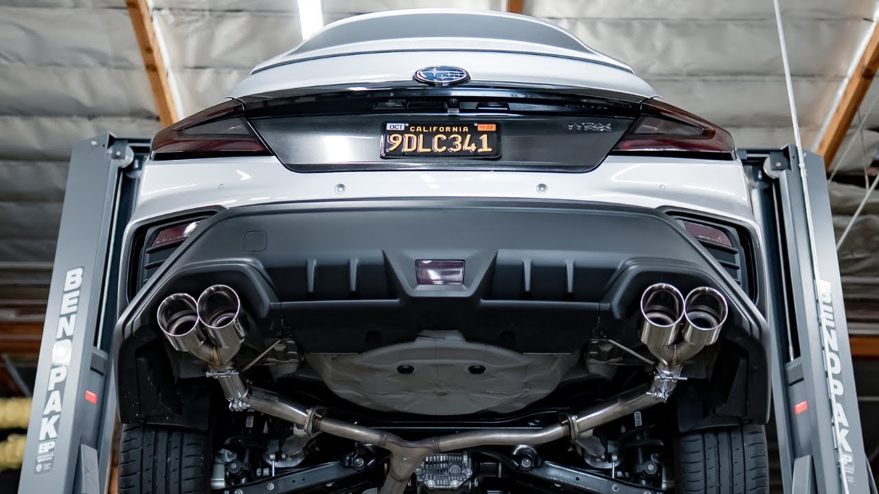 Самый громкий выхлоп Axle Back | Subaru WRX 2023