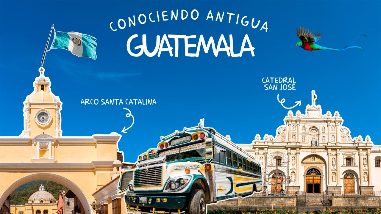 Antigua Guatemala: La ciudad colonial más BELLA del MUNDO 🇬🇹