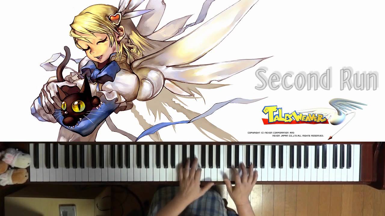 TalesWeaverのSecond Runをピアノで弾いてみました