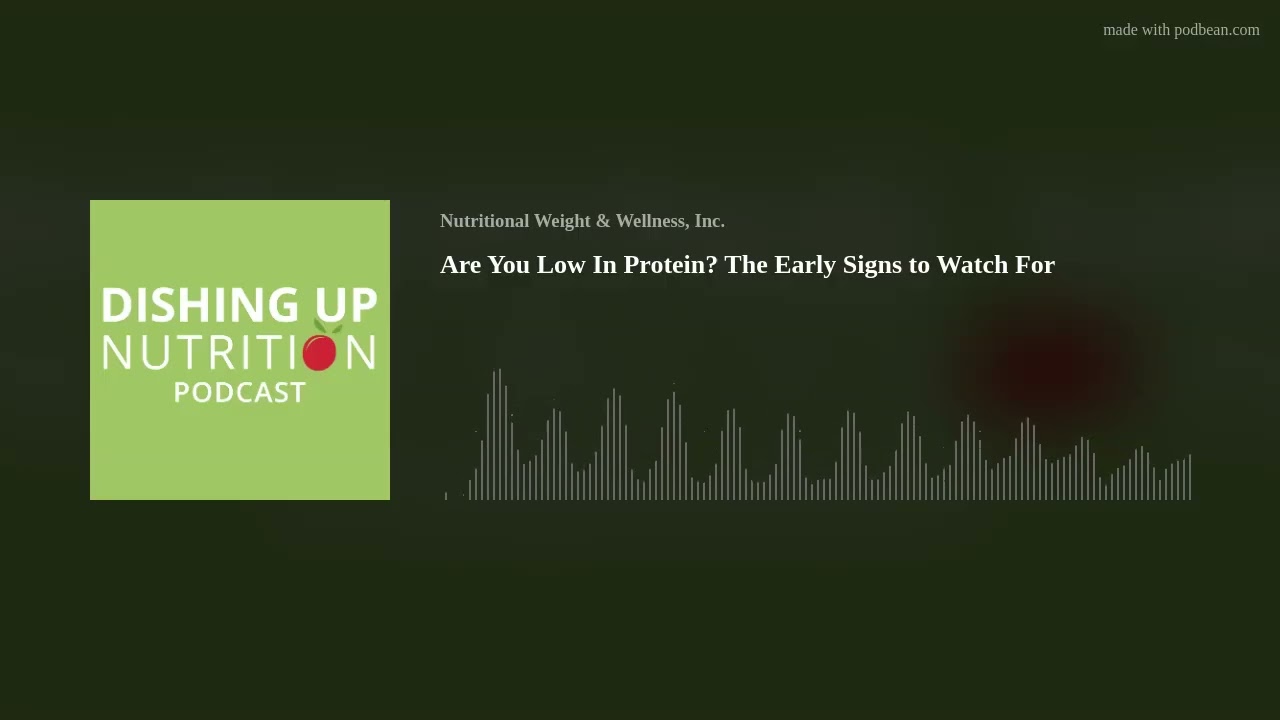 Are You Low In Protein? The Early Signs to Watch For