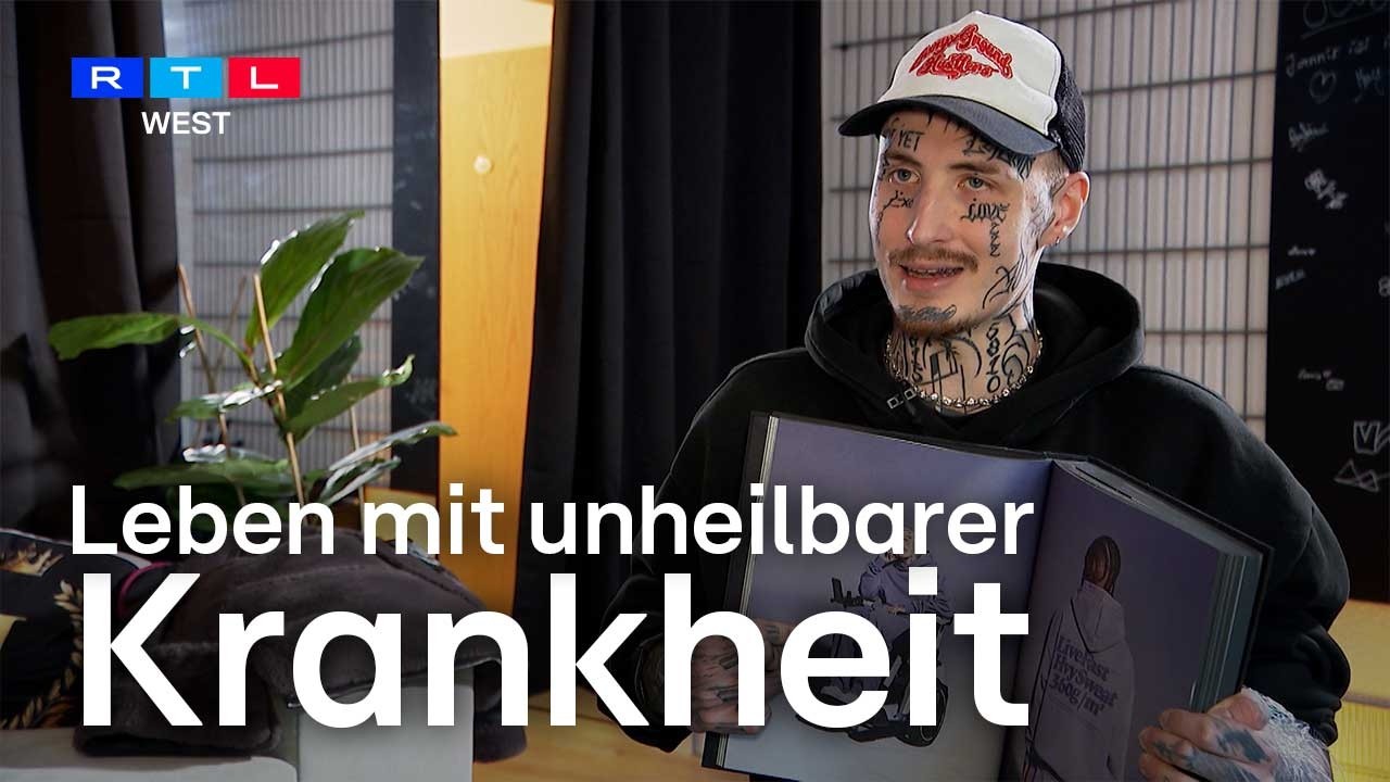 Leben mit unheilbarer Krankheit: Junger Mann hat Friedreich-Ataxie | RTL WEST
