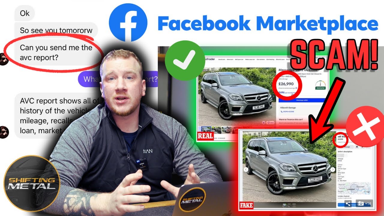 ВНИМАНИЕ! Facebook Marketplace кишит автомошенниками!