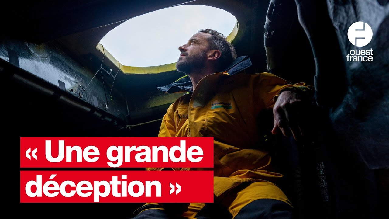 Vendée Globe : « Une grande déception »pour Louis Burton, contraint à l’abandon