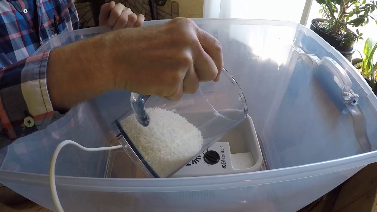 Blendtec kitchen mill tutorial