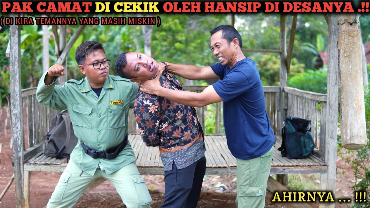 SEORANG CAMAT DI C3'K1K TEMAN LAMA YANG MENJADI LINMAS, KARENA DIKIRA MASIH MISKIN !!! AKHIRNYA ??