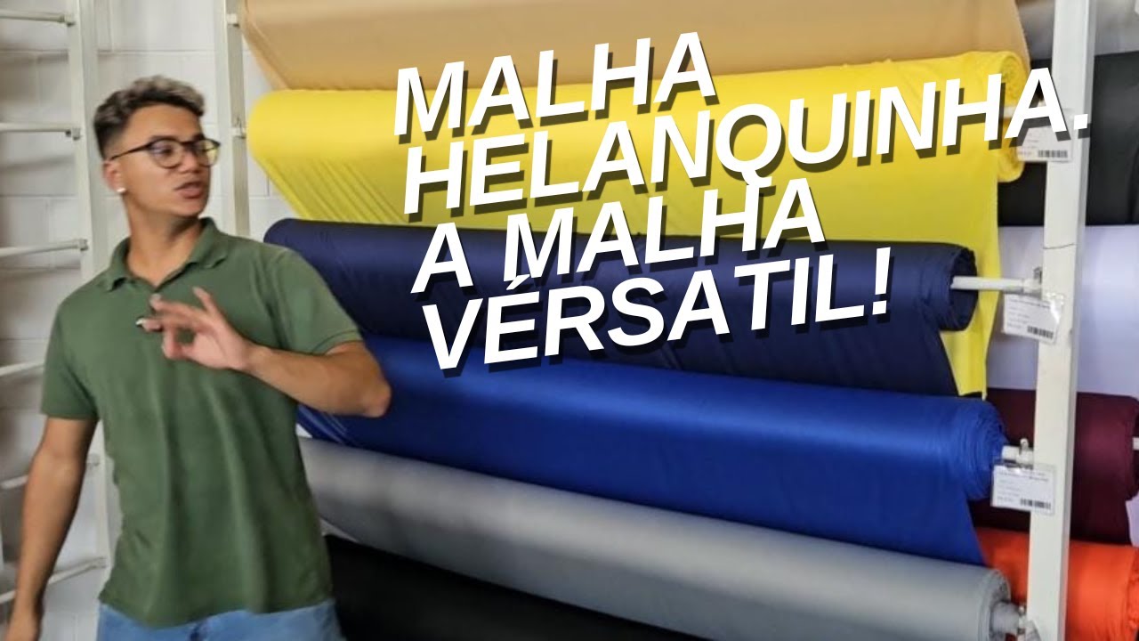 Malha Helanquinha, Para O Que Serve? Quais Seus Usos? Tem elasticidade?