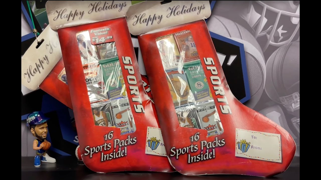 🚨BIG SURPRISE🚨Multi-Sport Mystery Pack Christmas Stocking - Must See!!!