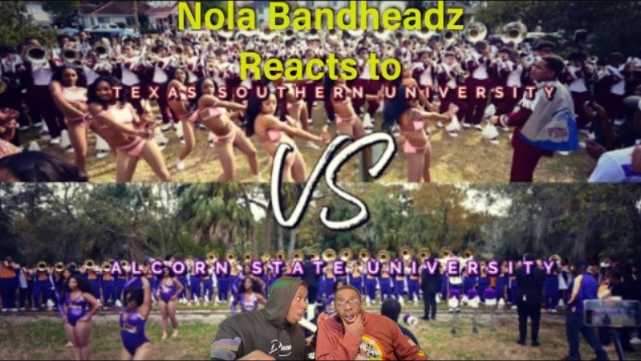 Nola Bandheadz реагирует на вторую часть матча TSU против ASU (парад Эндимиона) 2026 года.