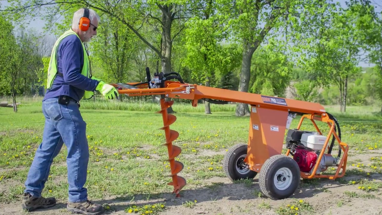 One-Man Towable Auger Training by Brave - Contractor & Industrial Tools from Herc Rentals
