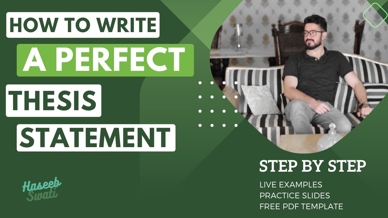 Thesis Statement In CSS Essay Writing | Step By Step | Live Examples