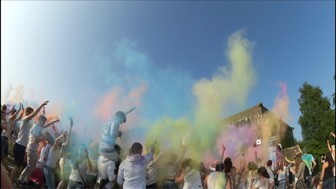 Farbspektakel - Holi Festival Wilhelmshaven