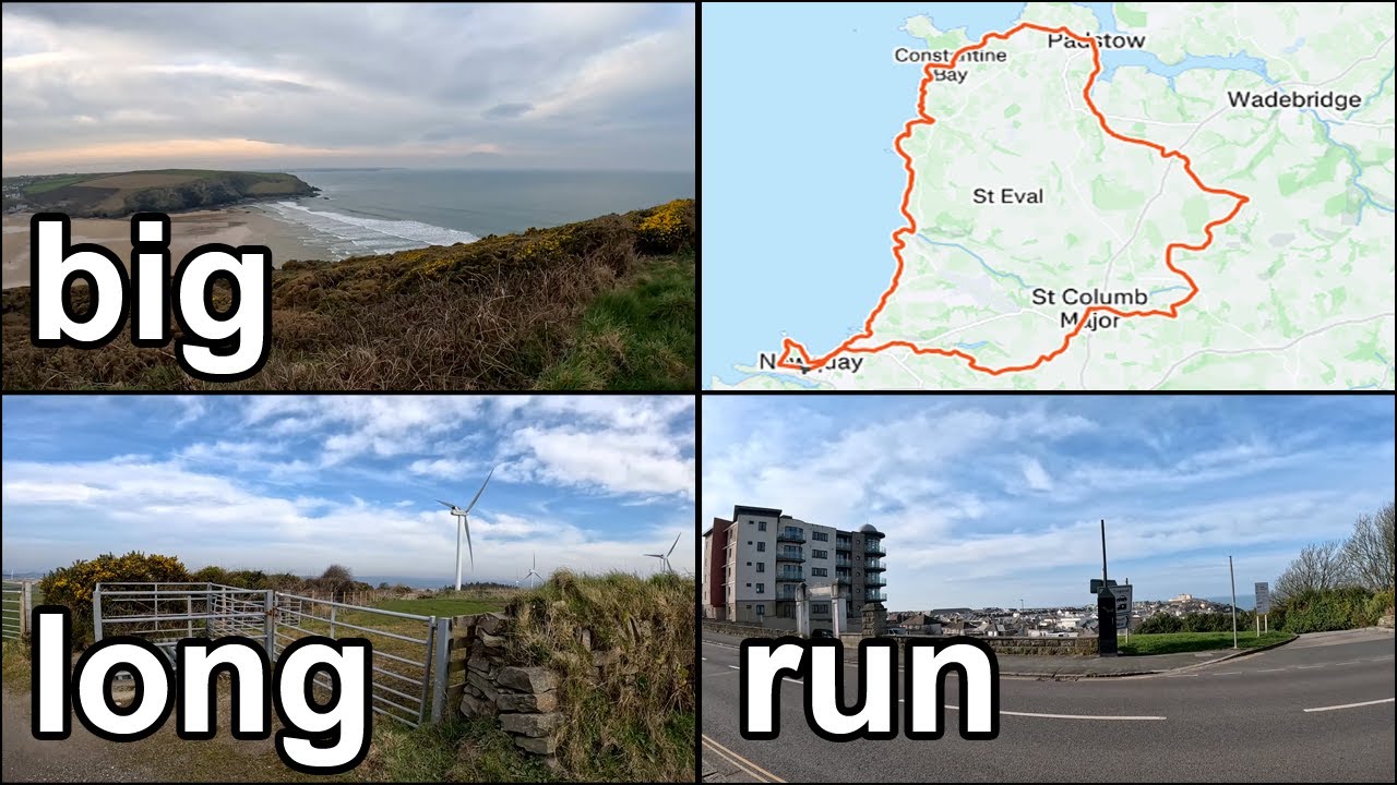 Newquay - Padstow - St Columb loop: long distance training