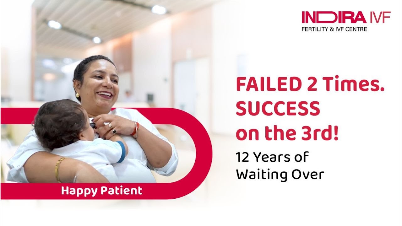 Success After 2 Failed Attempts: 3rd IVF Transfer Story | Indira IVF | Success Story