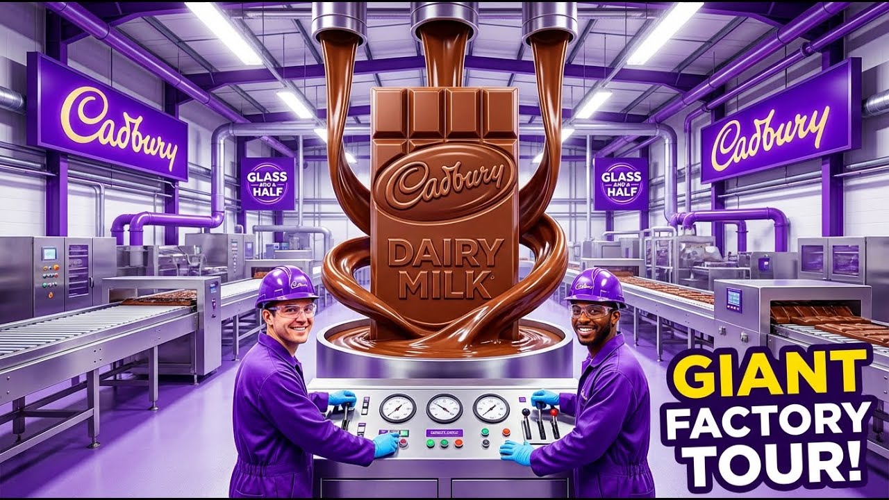 How Millions of Dairy Milk Bars Are Made! (Inside The Factory)