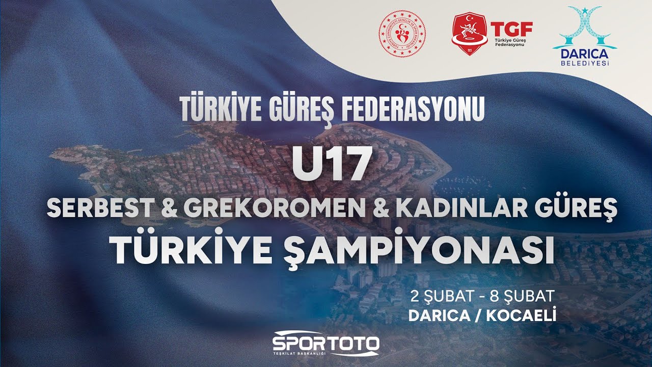 B-Minderi | 5 - G&uuml;n | U17 T&Uuml;RKİYE ŞAMPİYONASI | FS-GR-WW STİL | Darıca | 02-08 Şubat 2026