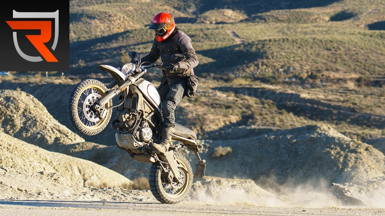 2017 Ducati Scrambler Desert Sled First Test Review Video | Riders Domain