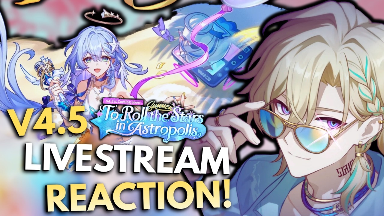 ASTROPOLIS Here We Go! | HSR 4.5 LIVESTREAM REACTION