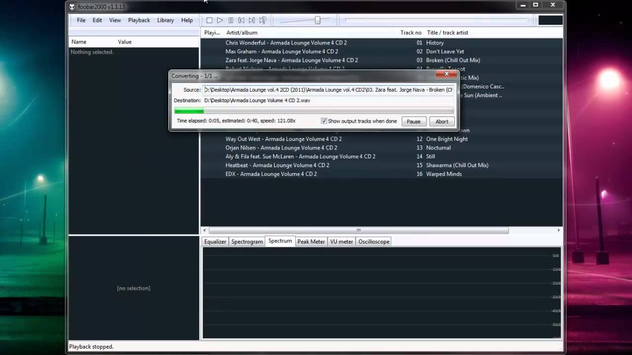 Кодирование APE, FLAC.... в ALAC под Windows