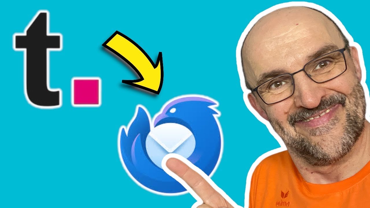 𝘁-𝗼𝗻𝗹𝗶𝗻𝗲.𝗱𝗲 E-Mail mit 𝗧𝗵𝘂𝗻𝗱𝗲𝗿𝗯𝗶𝗿𝗱 einrichten - ganz einfach!