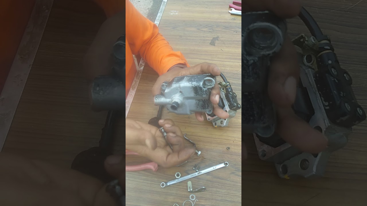 Edc pump control mechanically