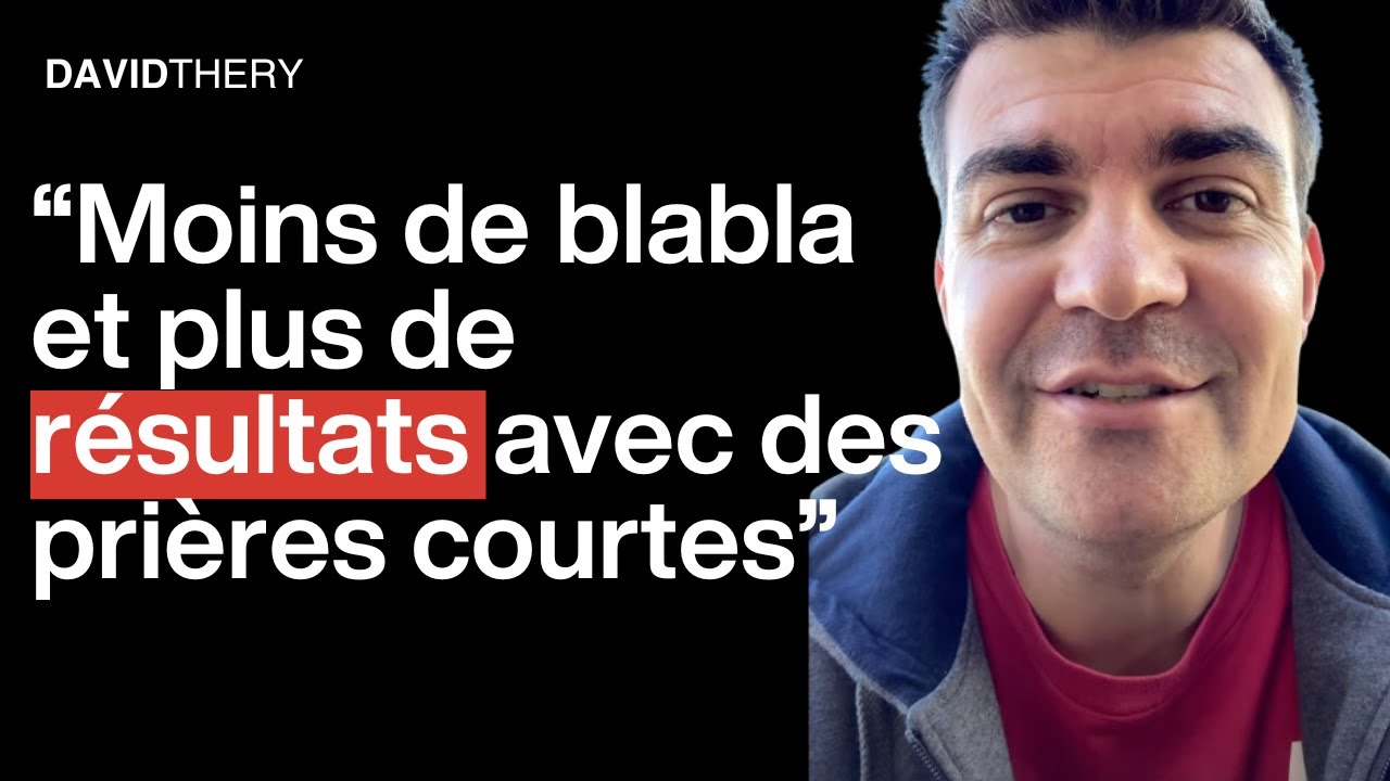 Osez faire des pri&egrave;res courtes comme J&eacute;sus pour voir des gu&eacute;risons instantan&eacute;es