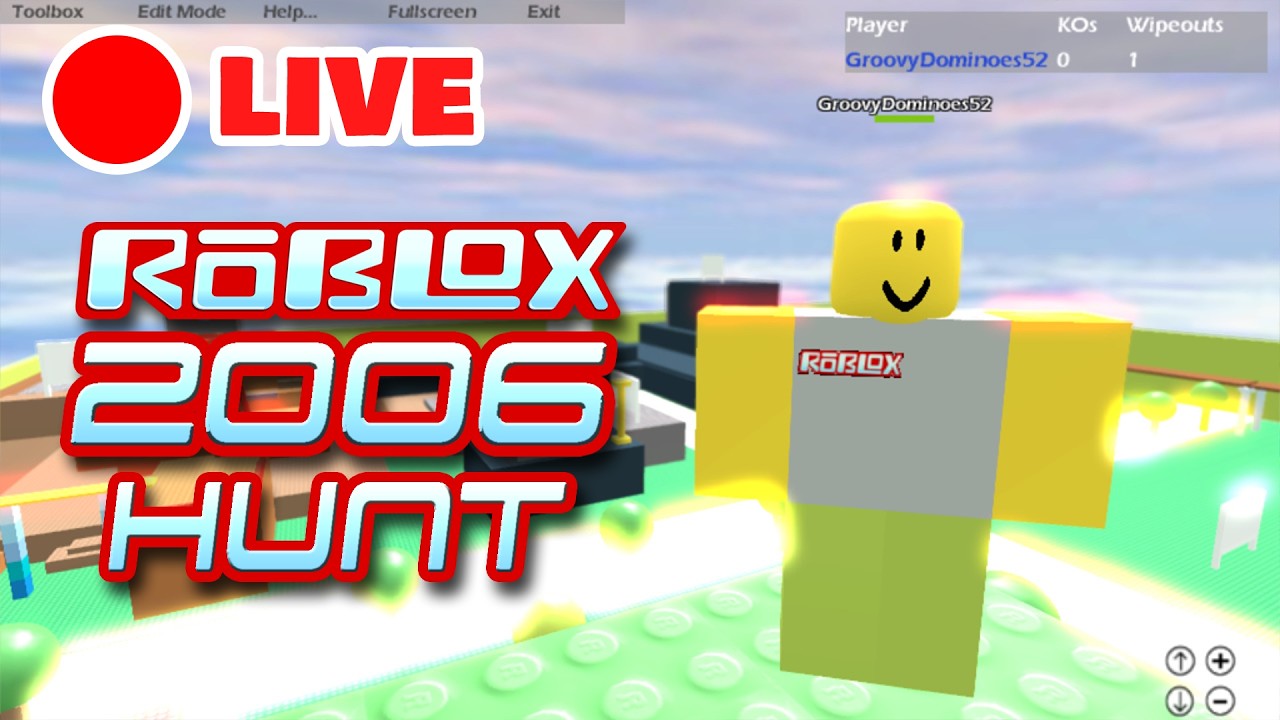 (LIVE) Playing Classic RŌBLOX?? | The Hunt: Roblox 20