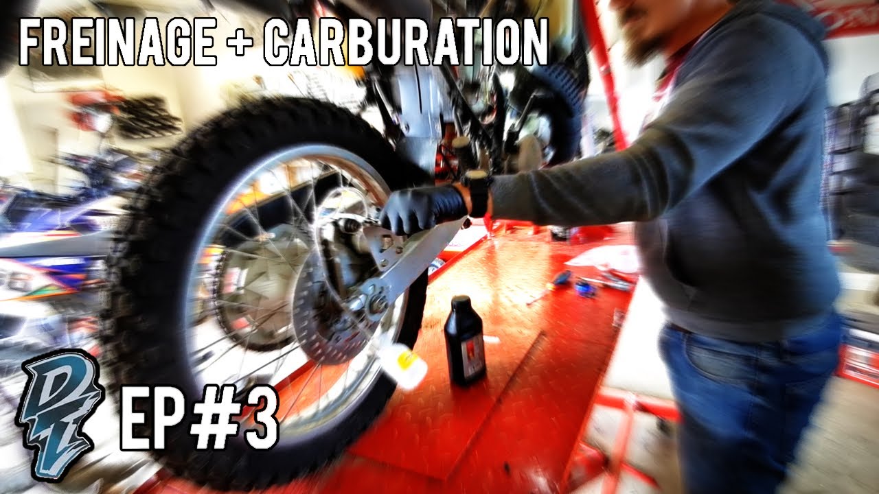 Remise en route DT125 EP#3  DU GAZON DANS LE CARBU ?🤮