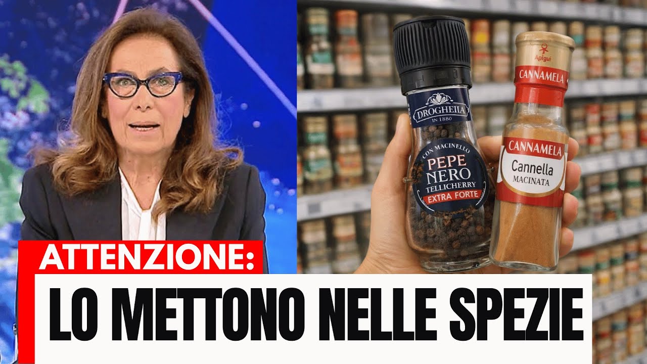 Le Aziende mettono questo nelle SPEZIE del Supermercato!