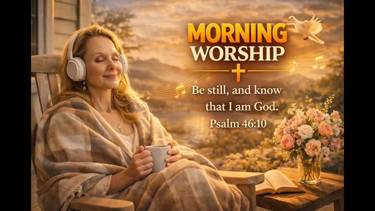 A gentle way to begin the day with God.Be still, breathe, and rest in His presence  🤍